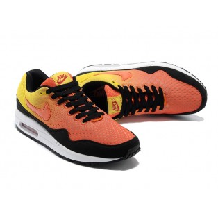 Nike Air Max 1 Chaussures Nike Nouvelle Pour Homme Roux/Noir-blanc