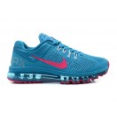 Nike Air Max 2013 Chaussure de Running Pour Femme Wmns/GS Bleu/Pink 555363-400