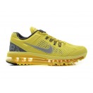 Nike Air Max 2013 Chaussure de Running Pour Femme Wmns/GS Jaune/Gris 555363-700