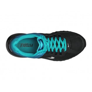 Nike Air Max 2013 Chaussure de Running Pour Femme Wmns/GS Noir/Bleu 555363-005