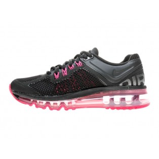 Nike Air Max 2013 Chaussure de Running Pour Femme Wmns/GS Noir/Pink 555753-001