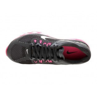 Nike Air Max 2013 Chaussure de Running Pour Femme Wmns/GS Noir/Pink 555753-001