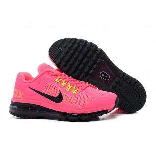 Nike Air Max 2013 Chaussure de Running Pour Femme Wmns/GS Pink/Noir 555753-600
