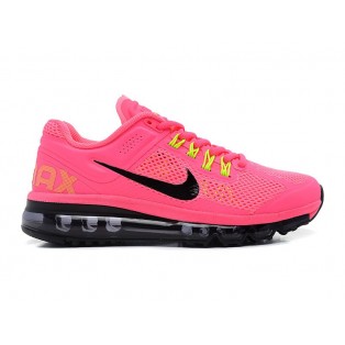 Nike Air Max 2013 Chaussure de Running Pour Femme Wmns/GS Pink/Noir 555753-600