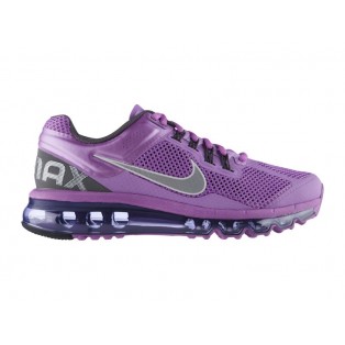 Nike Air Max 2013 Chaussure de Running Pour Femme Wmns/GS Violet/Noir 555363-500