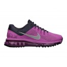 Nike Air Max 2013 Chaussure de Running Pour Femme Wmns/GS Violet/Noir 555363-603