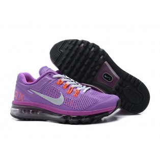 Nike Air Max 2013 Chaussure de Running Pour Femme Wmns/GS Violet/Noir 555753-500