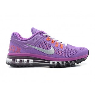 Nike Air Max 2013 Chaussure de Running Pour Femme Wmns/GS Violet/Noir 555753-500