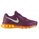 Nike Air Max 2014 GS Chaussures de Running Pour Femme Bordeaux/Blanc/Abricot 621078-501