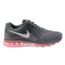 Nike Air Max 2014 GS Chaussures de Running Pour Femme Gris/Zinzolin