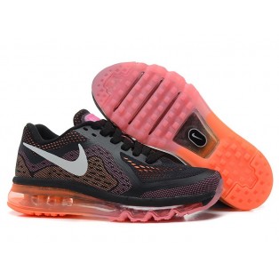 Nike Air Max 2014 GS Chaussures de Running Pour Femme Noir/Rouge 621078--015