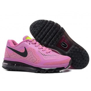Nike Air Max 2014 GS Chaussures de Running Pour Femme Pourpre/Noir 621078-500