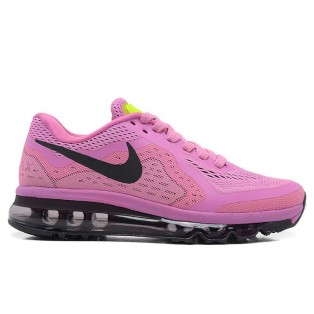 Nike Air Max 2014 GS Chaussures de Running Pour Femme Pourpre/Noir 621078-500