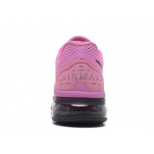 Nike Air Max 2014 GS Chaussures de Running Pour Femme Pourpre/Noir 621078-500