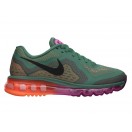Nike Air Max 2014 GS Chaussures de Running Pour Femme Vert/Noir Zinzolin/Rouge 621078-305