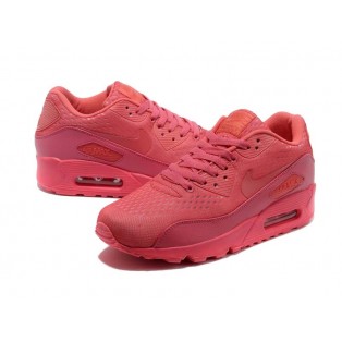 Nike Air Max 90 Hyperfuse USA/GS Chaussures Nike Nouvelle Pour Femme Bourgogne 613840-220