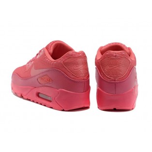 Nike Air Max 90 Hyperfuse USA/GS Chaussures Nike Nouvelle Pour Femme Bourgogne 613840-220