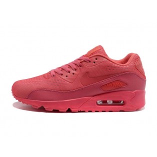 Nike Air Max 90 Hyperfuse USA/GS Chaussures Nike Nouvelle Pour Femme Bourgogne 613840-220
