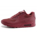 Nike Air Max 90 Hyperfuse USA/GS Chaussures Nike Nouvelle Pour Femme Bourgogne 613840-220
