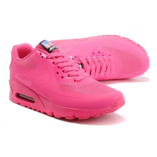 Nike Air Max 90 Hyperfuse USA/GS Chaussures Nike Nouvelle Pour Femme Pink 613840-222