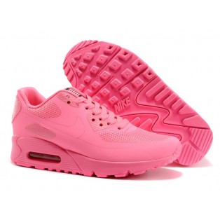 Nike Air Max 90 Hyperfuse USA/GS Chaussures Nike Nouvelle Pour Femme Pink 613840-666