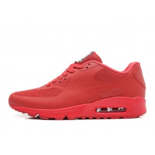 Nike Air Max 90 Hyperfuse USA/GS Chaussures Nike Nouvelle Pour Femme Rouge 613841-660