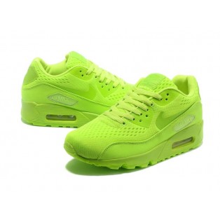 Nike Air Max 90 Hyperfuse USA/GS Chaussures Nike Nouvelle Pour Femme Vert 613840-700
