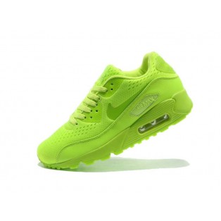 Nike Air Max 90 Hyperfuse USA/GS Chaussures Nike Nouvelle Pour Femme Vert 613840-700