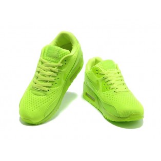 Nike Air Max 90 Hyperfuse USA/GS Chaussures Nike Nouvelle Pour Femme Vert 613840-700