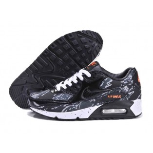 Nike Air Max 90 Ice Chaussure Running Nouvelle Homme Nior/Blanc