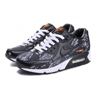 Nike Air Max 90 Ice Chaussure Running Nouvelle Homme Nior/Blanc