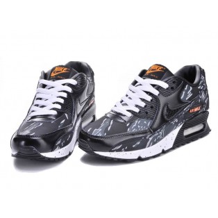 Nike Air Max 90 Ice Chaussure Running Nouvelle Homme Nior/Blanc