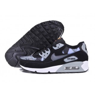 Nike Air Max 90 Ice Chaussure Running Nouvelle Homme Nior Blanc/Gris