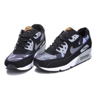 Nike Air Max 90 Ice Chaussure Running Nouvelle Homme Nior Blanc/Gris
