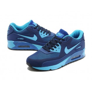 Nike Air Max 90 Jacquard Chaussure Nouvelle Pour Homme Bleu
