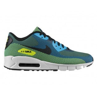 Nike Air Max 90 Jacquard Chaussure Nouvelle Pour Homme Bleu Noir 631750-300