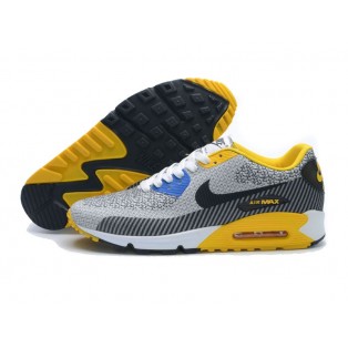 Nike Air Max 90 Jacquard Chaussure Nouvelle Pour Homme Gris/Noir