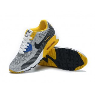 Nike Air Max 90 Jacquard Chaussure Nouvelle Pour Homme Gris/Noir