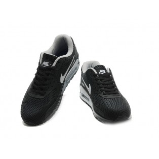 Nike Air Max 90 Jacquard Chaussure Nouvelle Pour Homme Noir/Gris