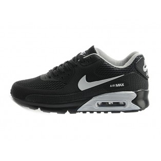 Nike Air Max 90 Jacquard Chaussure Nouvelle Pour Homme Noir/Gris