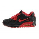 Nike Air Max 90 Jacquard Chaussure Nouvelle Pour Homme Noir/Rouge