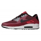 Nike Air Max 90 Jacquard Chaussure Nouvelle Pour Homme Rouge Gris 631750-600