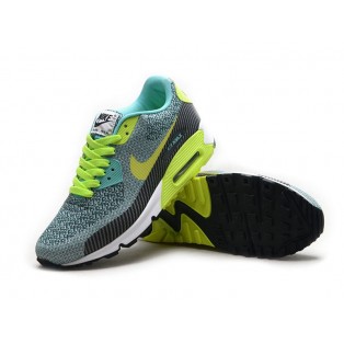 Nike Air Max 90 Jacquard Chaussure Nouvelle Pour Homme Vert Noir 669822-300