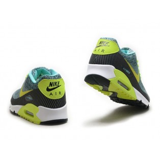 Nike Air Max 90 Jacquard Chaussure Nouvelle Pour Homme Vert Noir 669822-300