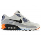 Nike Air Max 90 Premium Chaussures Nike Nouvelle Pour Homme Blanc/Noir/Gris