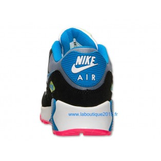 Nike Air Max 90 Premium Chaussures Nike Nouvelle Pour Homme Bleu/Gris/Noir