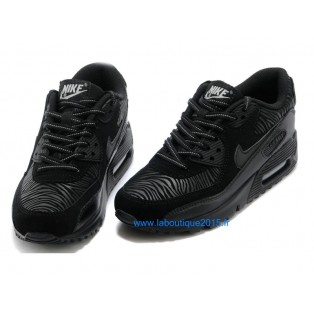 Nike Air Max 90 Premium Chaussures Nike Nouvelle Pour Homme Noir 333888-034