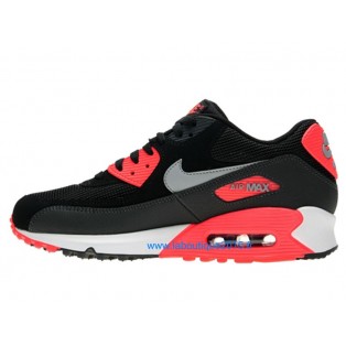 Nike Air Max 90 Premium Chaussures Nike Nouvelle Pour Homme Noir Rose 537384-ID1
