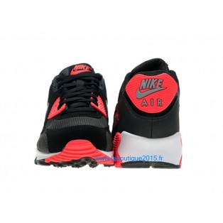 Nike Air Max 90 Premium Chaussures Nike Nouvelle Pour Homme Noir Rose 537384-ID1