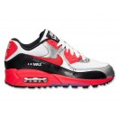 Nike Air Max 90 Premium Chaussures Nike Nouvelle Pour Homme Rouge/Noir/Blanc